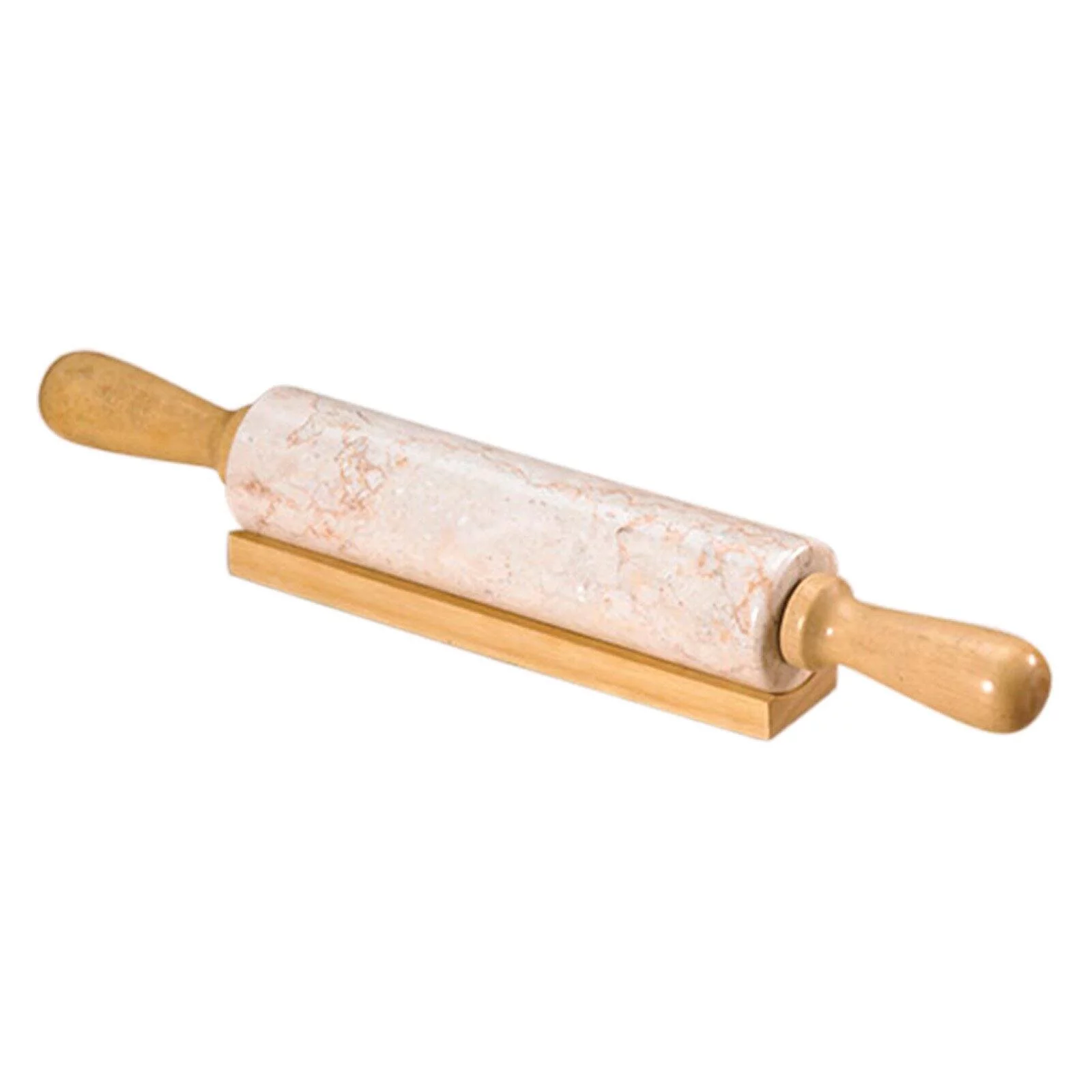 Creative Home Champagne Marble Deluxe Rolling Pin