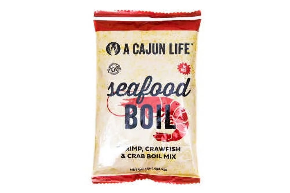 A Cajun Life Seafood Boil Mix | The Perfect Seasoning Mix for your Crawfish, Crab, or Shrimp Boil | Authentic and Certified Cajun, Non-GMO, No MSG, Gluten Free