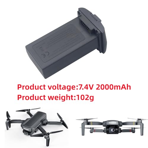 sea jump 2PCS 7.4V 2000mAh Battery Suitable for HS360S Aerial Four Axis Aircraft Remote Control Drone Spare Battery Parts