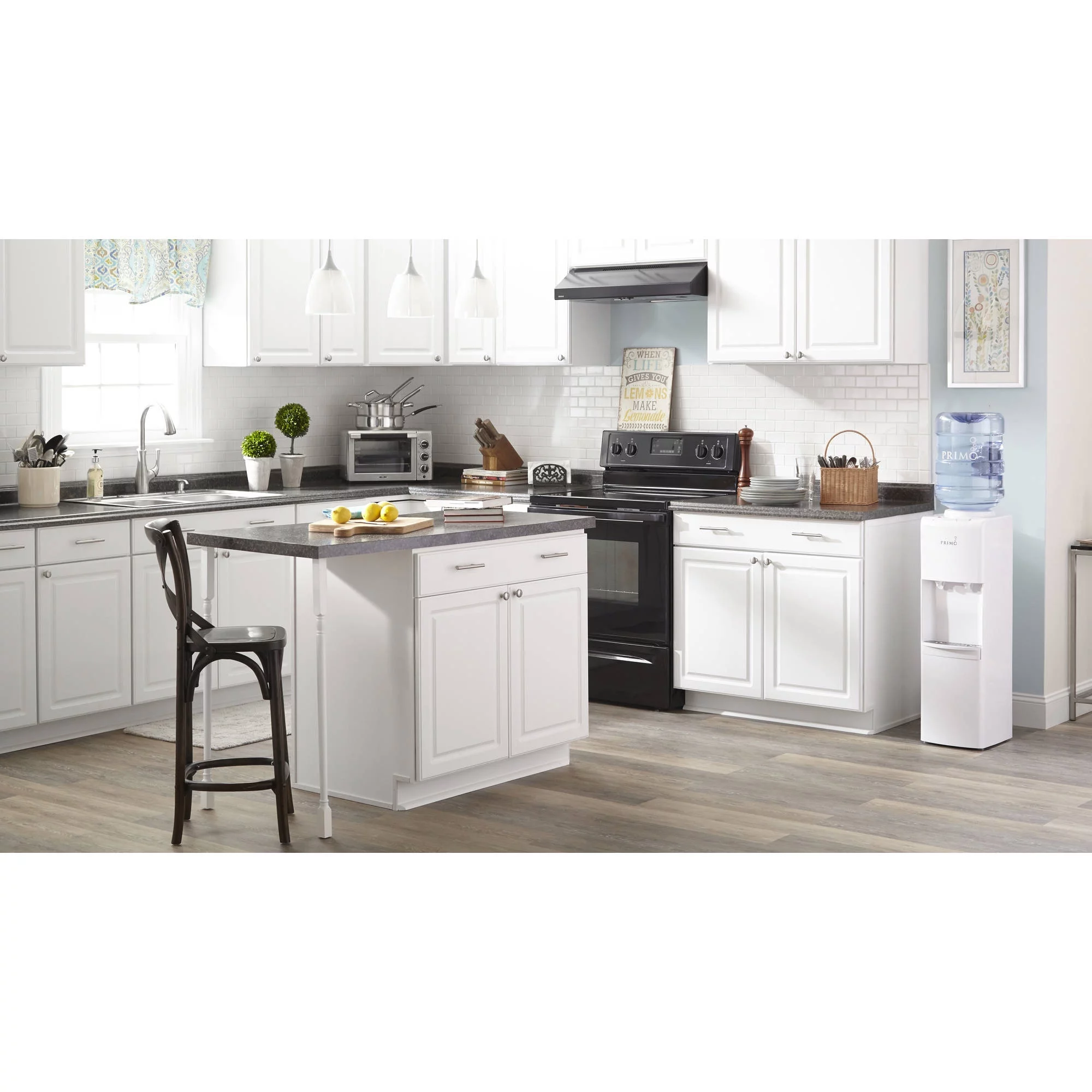 Primo Water Dispenser Top Loading, Hot/Cold Temperature, White