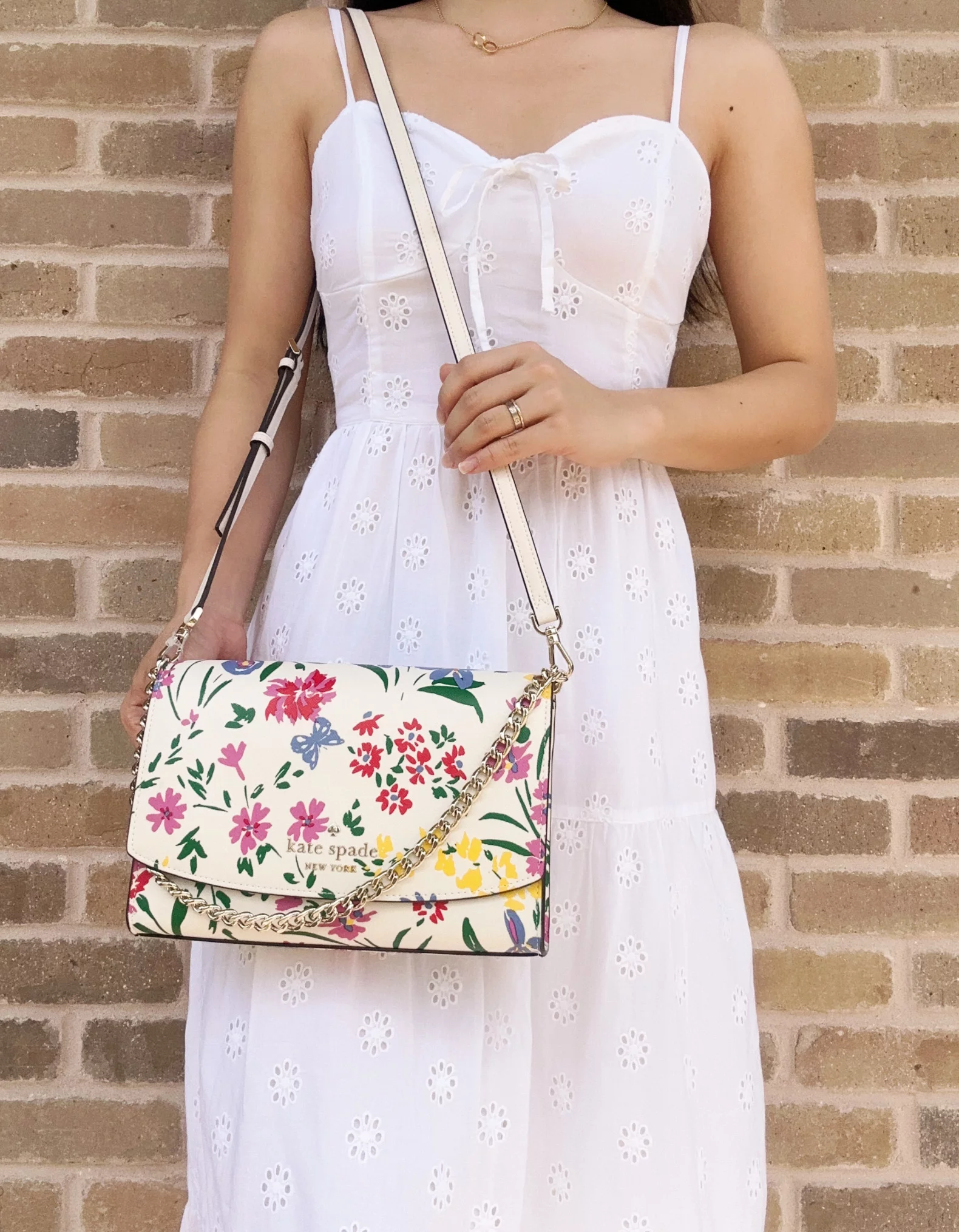 Kate Spade Carson Garden Bouquet Convertible Crossbody