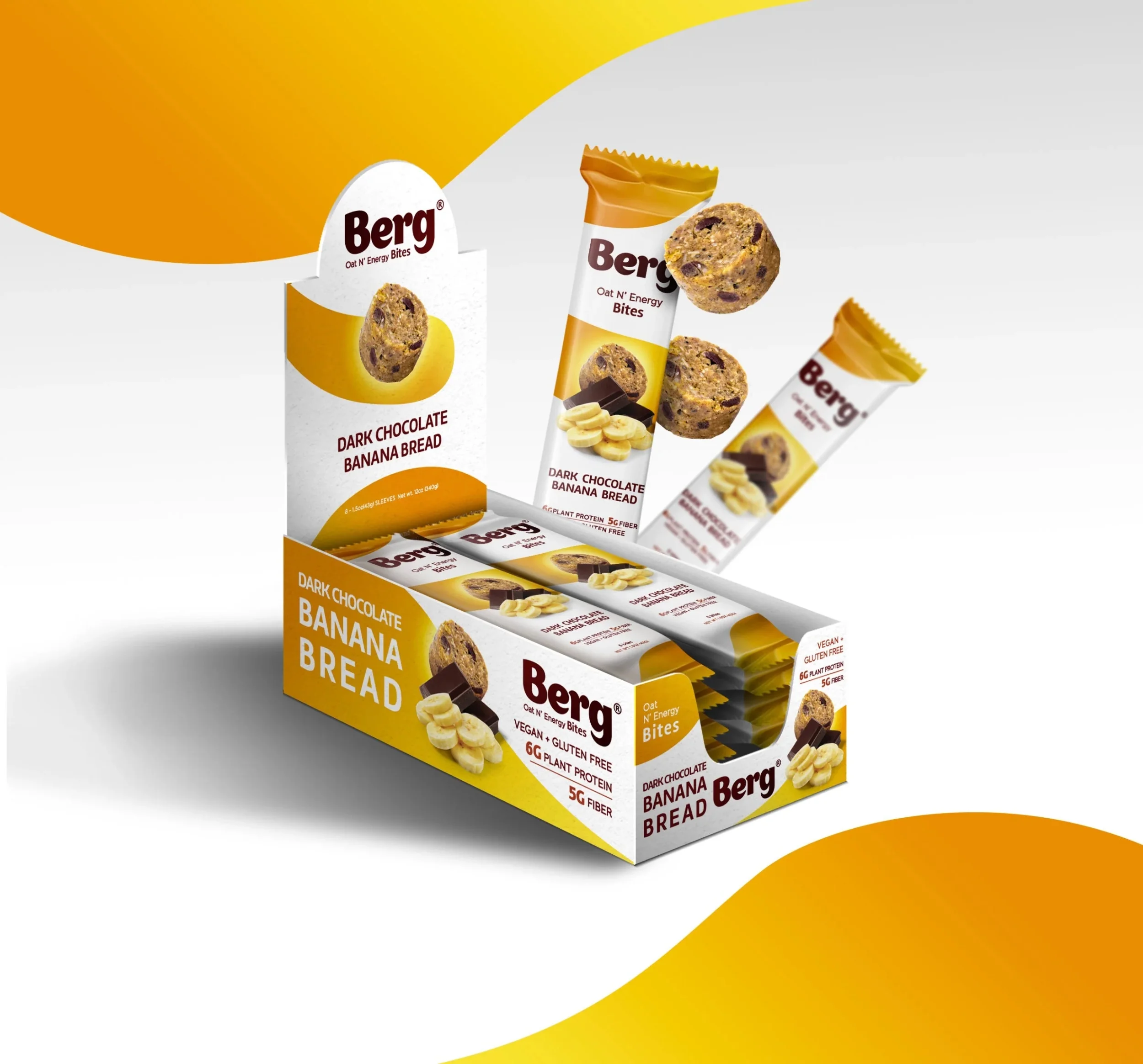 Berg Bites - Plant Protein Crunch - Box of 8