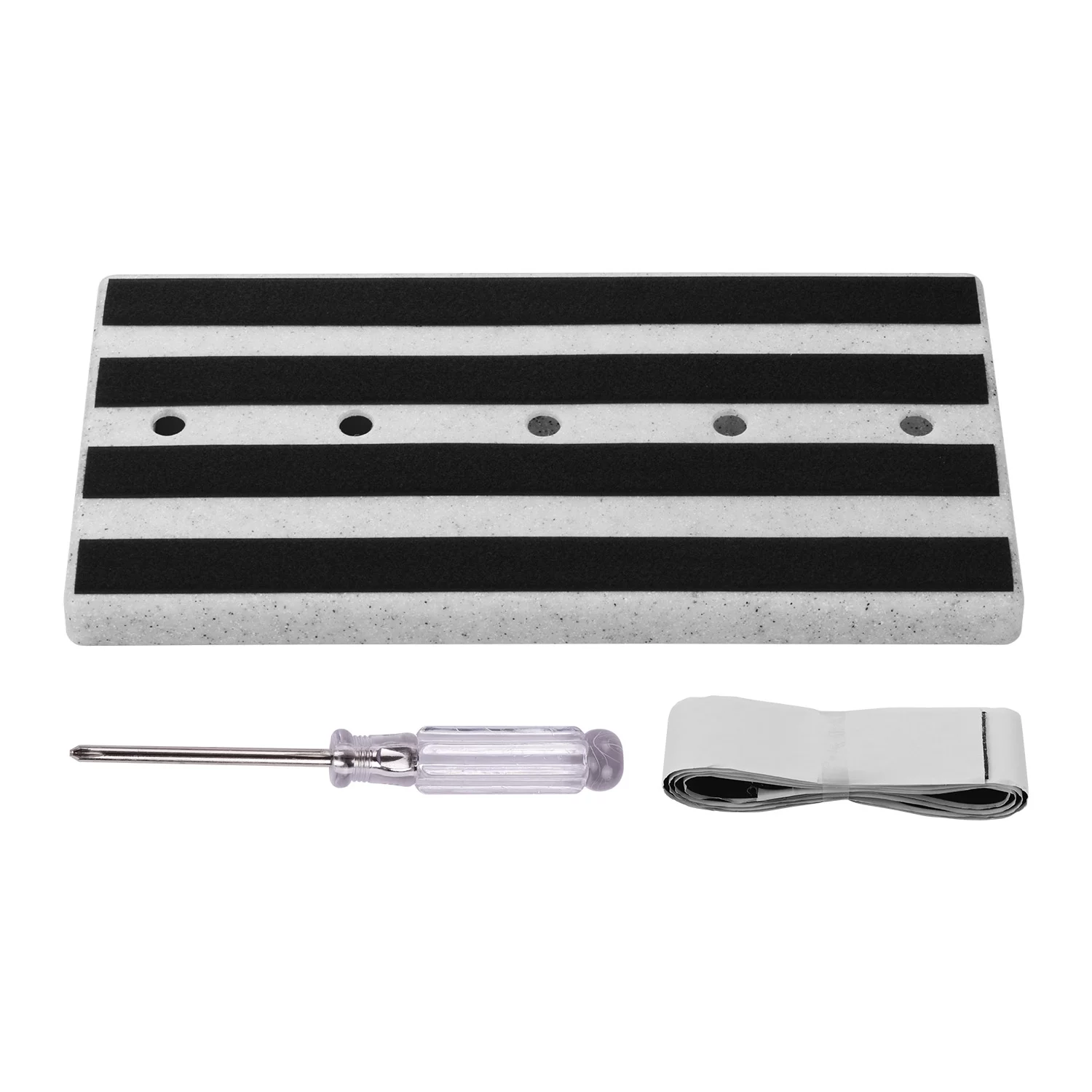 Rockhouse RPB-2 Large Portable Guitar Effect Pedal Board Lightweight Engineering with Linking Tapes