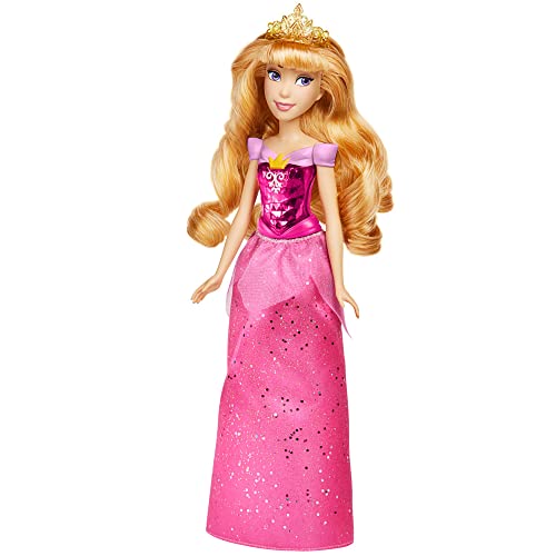Disney Princess Royal Shimmer Rapunzel Doll, Fashion Doll with Skirt and Accessories, Toy for Kids Ages 3 and Up