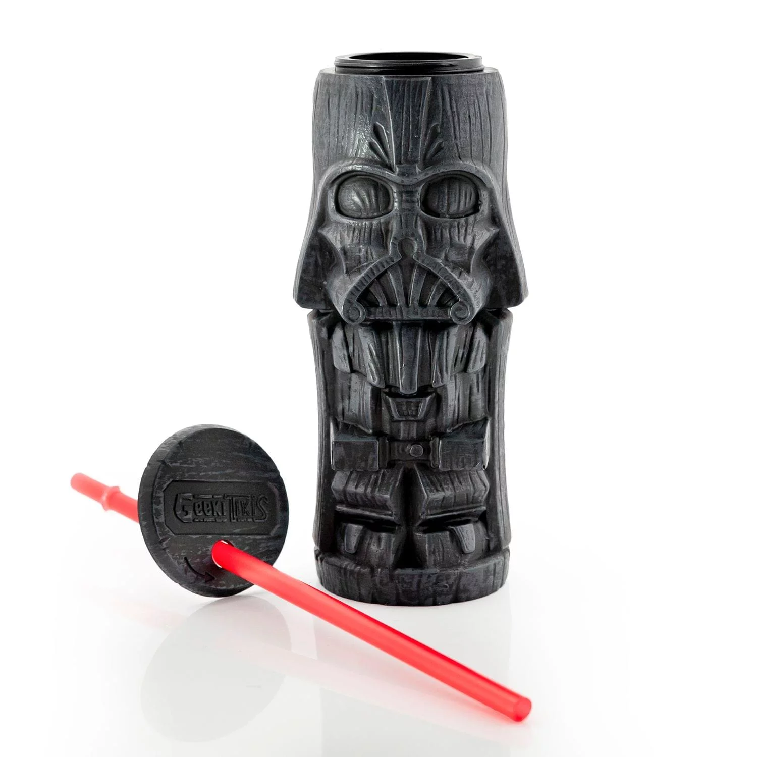 Geeki Tikis Star Wars Darth Vader Tumbler | Tiki Style Cup | Holds 19 Ounces