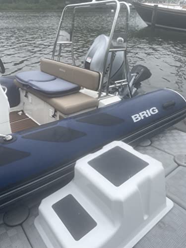 Double Dock Steps, Boat Boarding Steps, Heavy Duty, Non-Skid Grip, 35