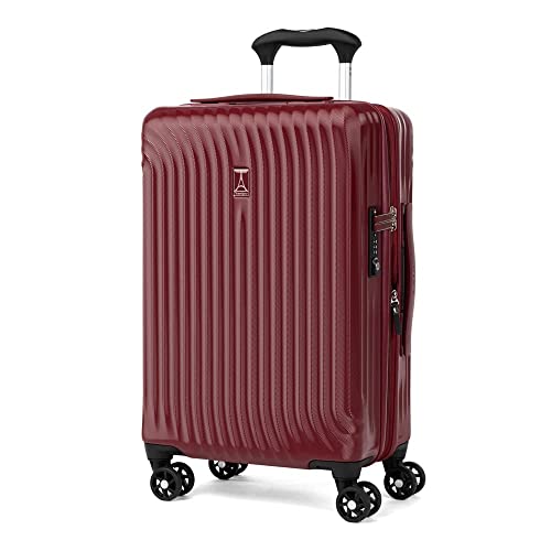 Travelpro Maxlite Air Hardside Expandable Carry on Luggage, 8 Spinner Wheels, Lightweight Hard Shell Polycarbonate Suitcase, Shadow Grey, Carry On 21-Inch