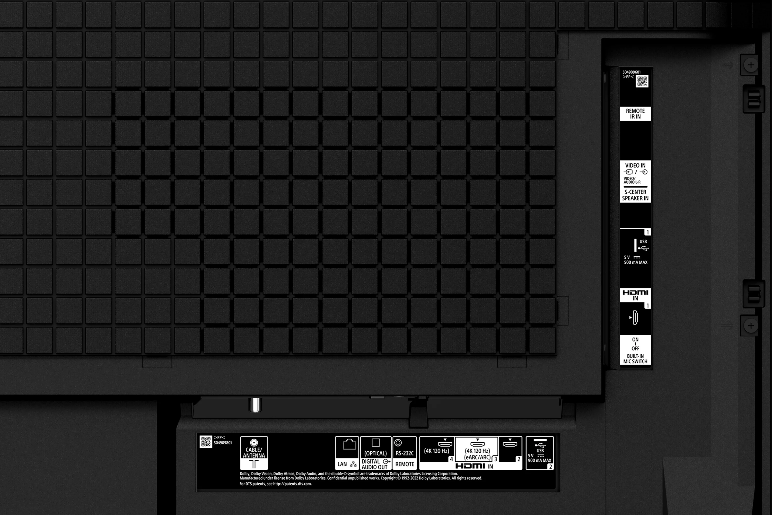 Sony 75” Class BRAVIA XR X93L Mini LED 4K HDR Smart Google TV XR75X93L- 2023 Model