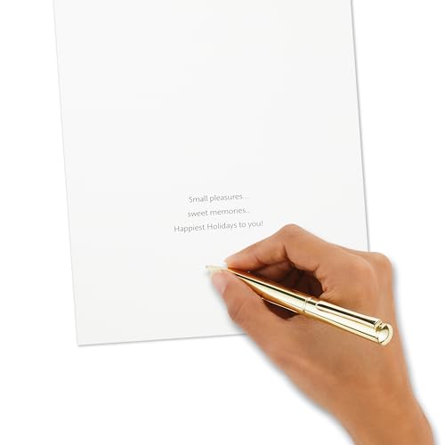 Hallmark Boxed Christmas Cards, Winter Wishes Snowmen (40 Cards and 40 Envelopes)