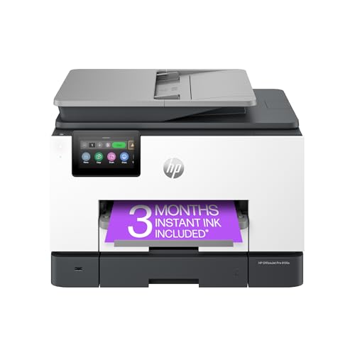 HP OfficeJet Pro 9135e All-in-One Printer, Color, Printer-for-Small Medium Business, Print, Copy, scan, fax, wireless. 3 month Instant Ink trial included ; Two-Sided Printing; Two-Side