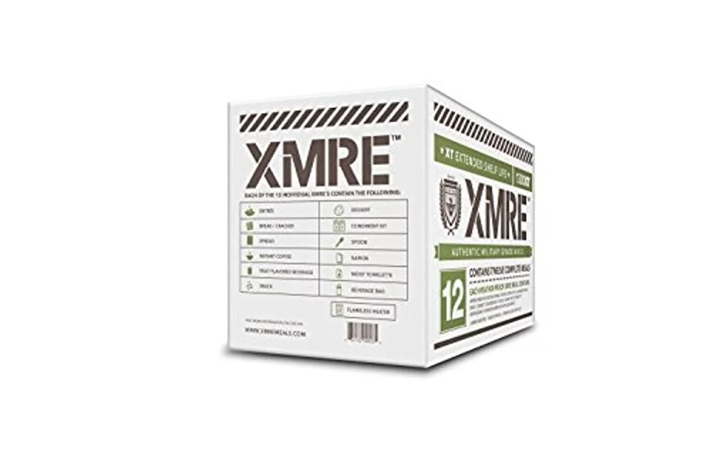 XMRE Meals 1300XT - 12 Meals with Heaters (Meal Ready to Eat - Military Grade)