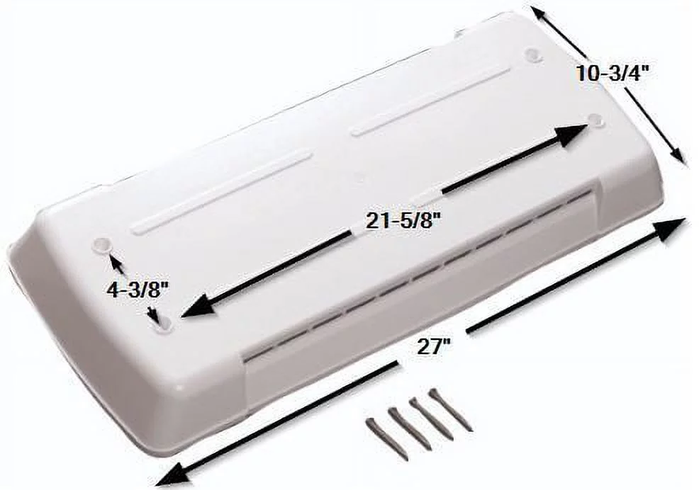 Ventmate 65528 Refrigerator Vent Cover Direct Replacement Lid