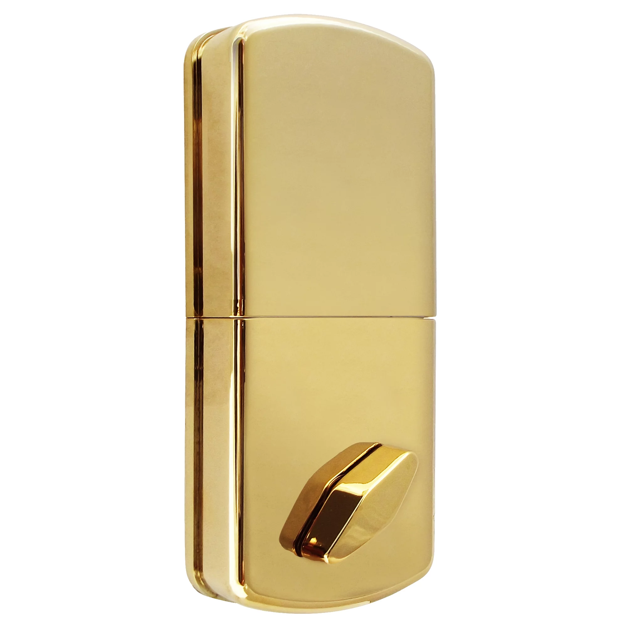 Keyless Entry Deadbolt Door Lock with Electronic Digital Keypad Polished Brass