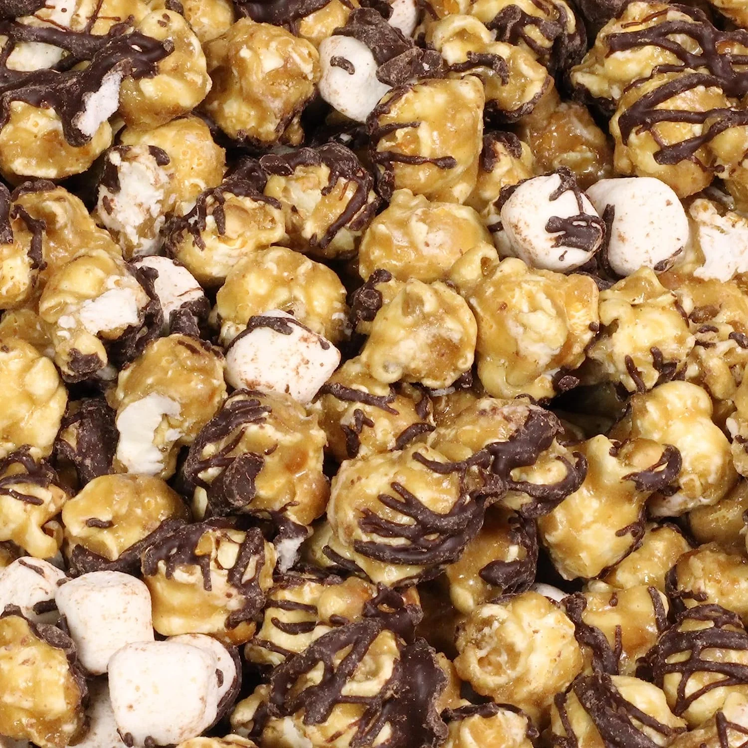 Chocolate S'mores Popcorn By Its Delish, 2 Lbs Bulk Bag, Caramelized With Chocolate And Marshmallows Corn Snack, Parties, Kosher