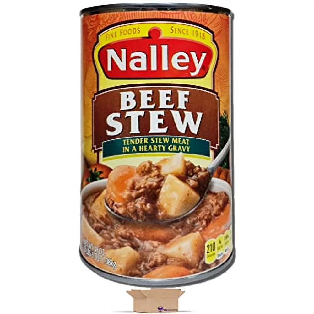 Beef Stew in Gravy Value Pack | Bundled by Tribeca Curations | 38 Ounce Can | Pack of 3