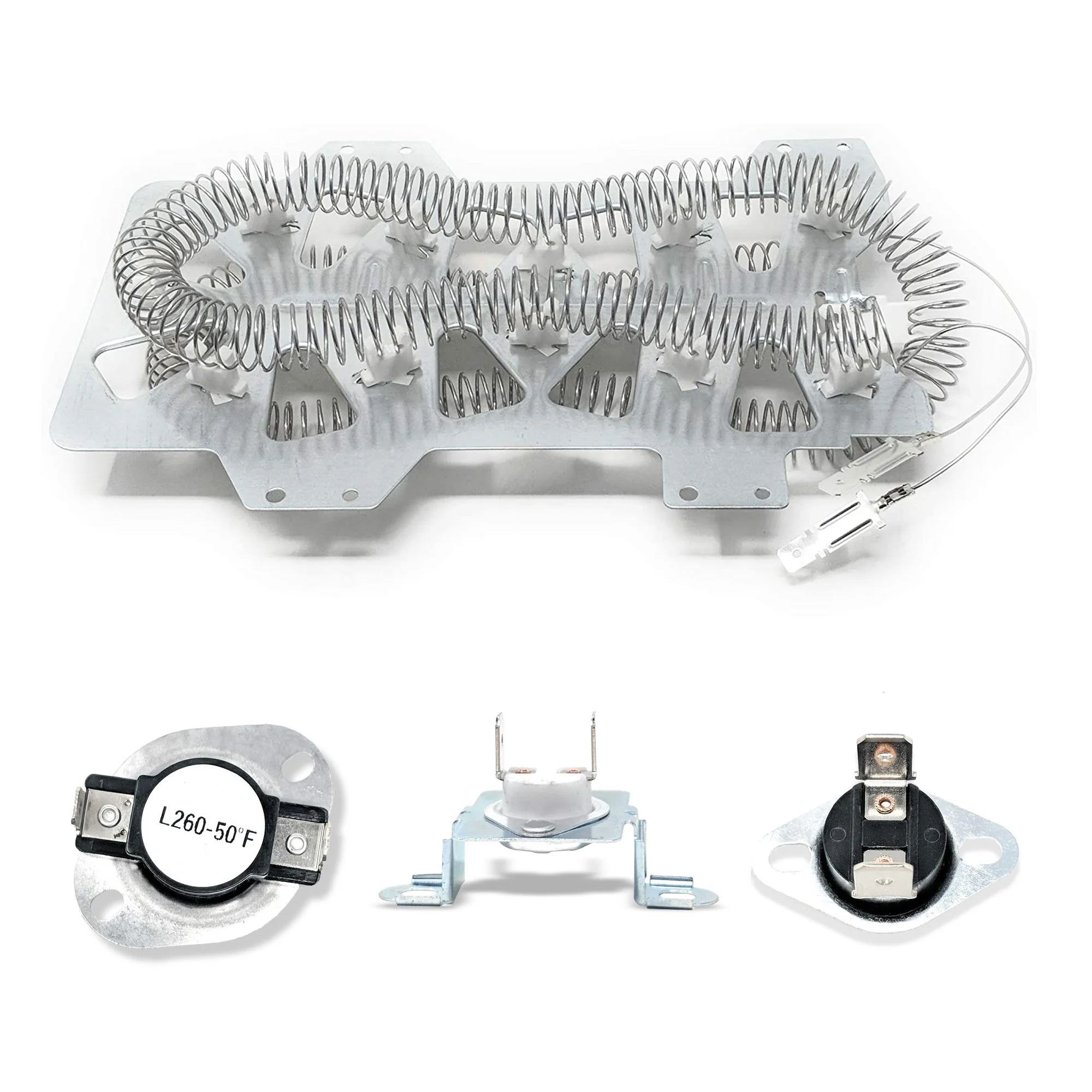 Samsung Dryer Heating Element Kit - Thermal Fuse & Thermostat Replacement