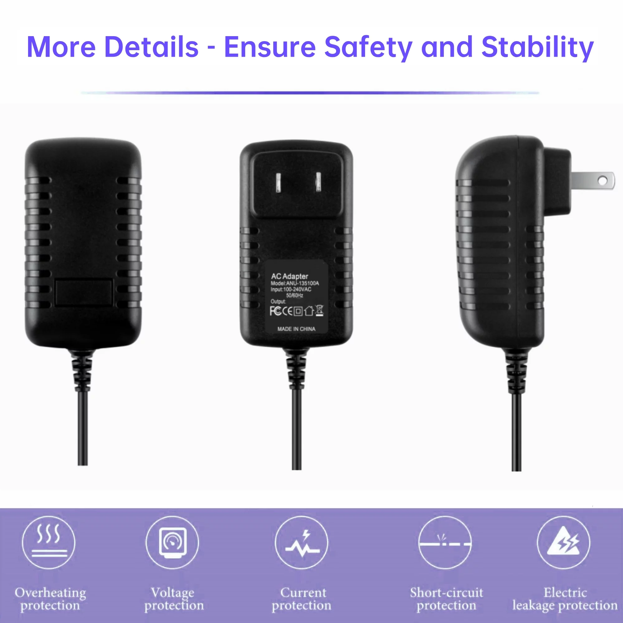 K-MAINS AC DC Power Adapter Charger Replacement For Native Instruments Komplete Kontrol S61 Keyboard