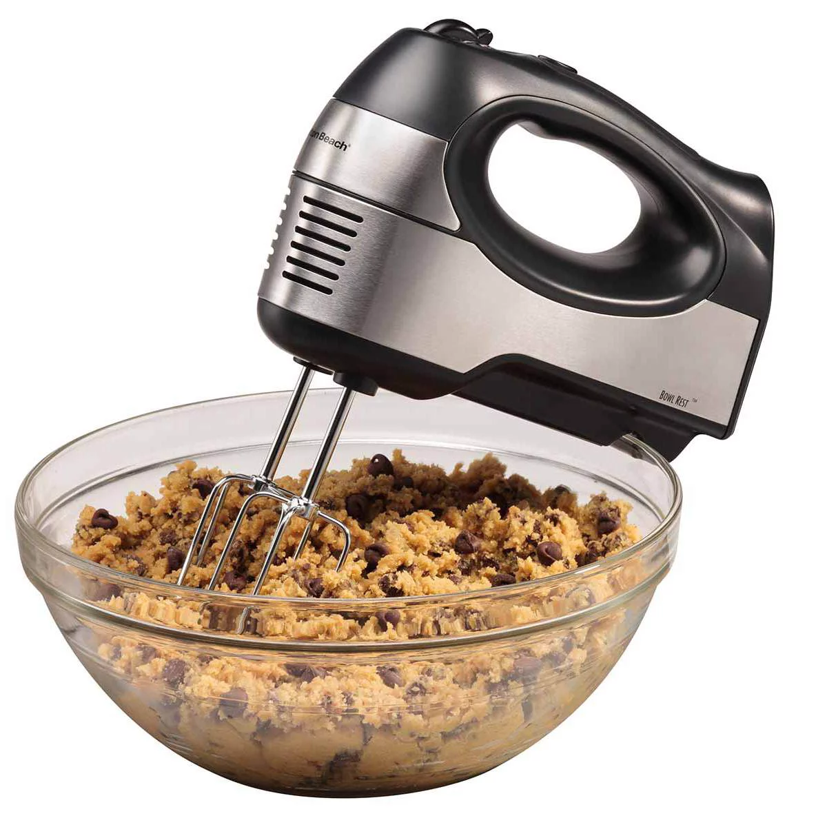 Hamilton Beach 6-Speed Hand Mixer with QuickBurst, Black | Model# 62647