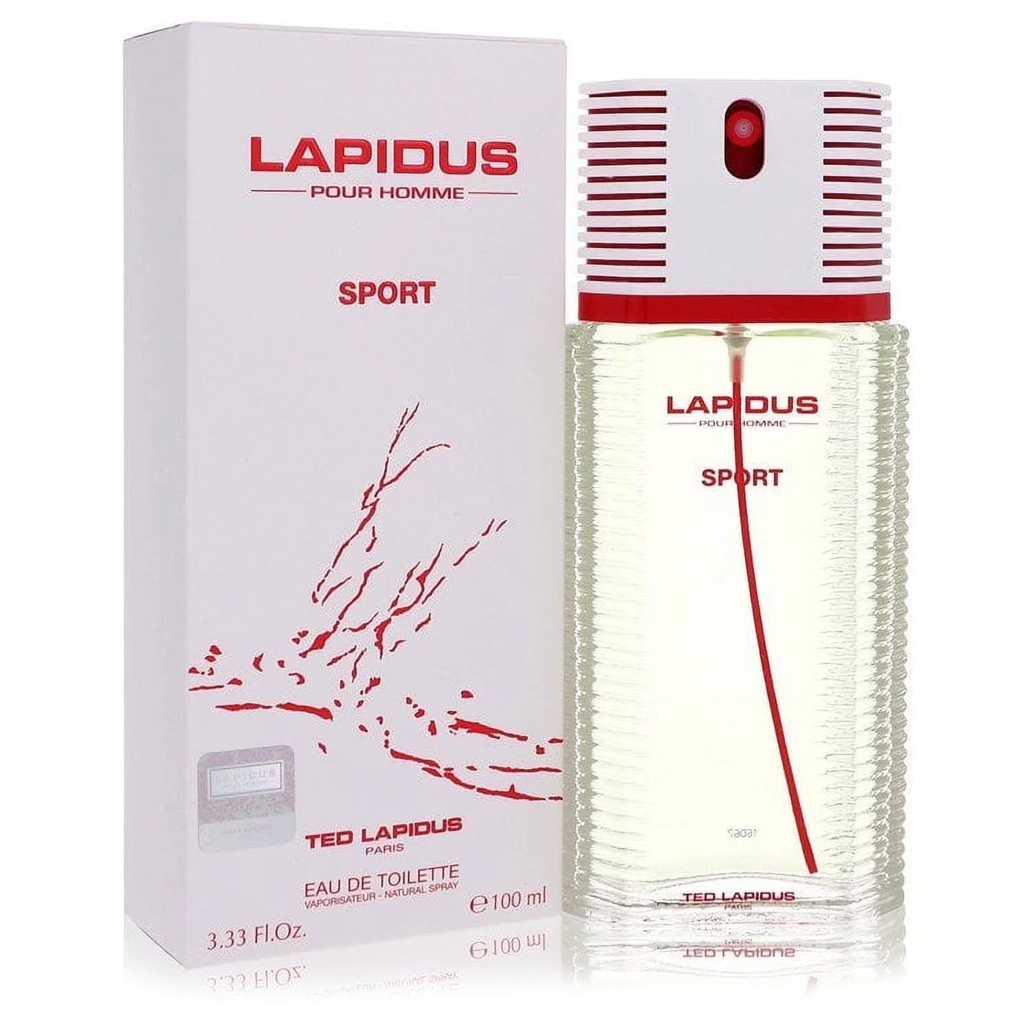 Lapidus Pour Homme Sport by Lapidus Eau De Toilette Spray 3.33 oz for Men Pack of 2