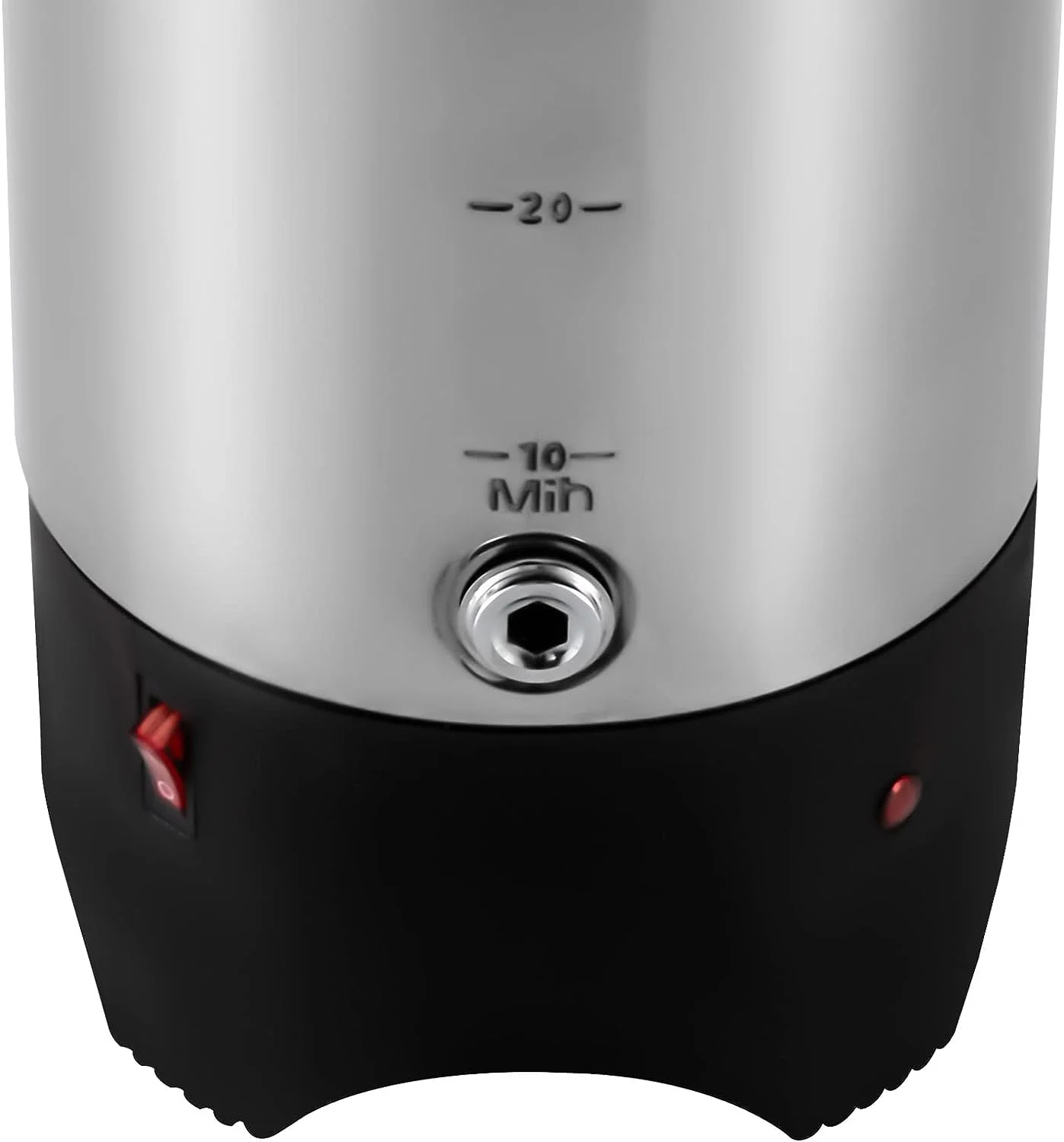 TFCFL 5.2L Stainless Steel Tea Urn Electric Catering Hot Water Boiler Commercial Coffee Urn 1000W