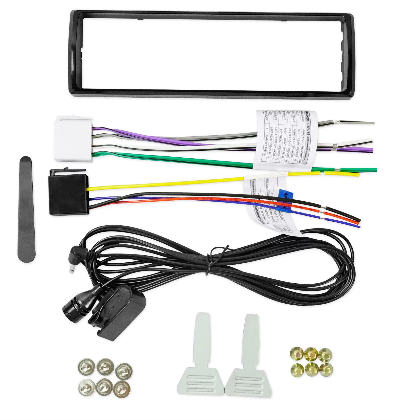 JVC KD-X560BT Digital Media Marine Bluetooth Receiver+4) Black JBL 6.5