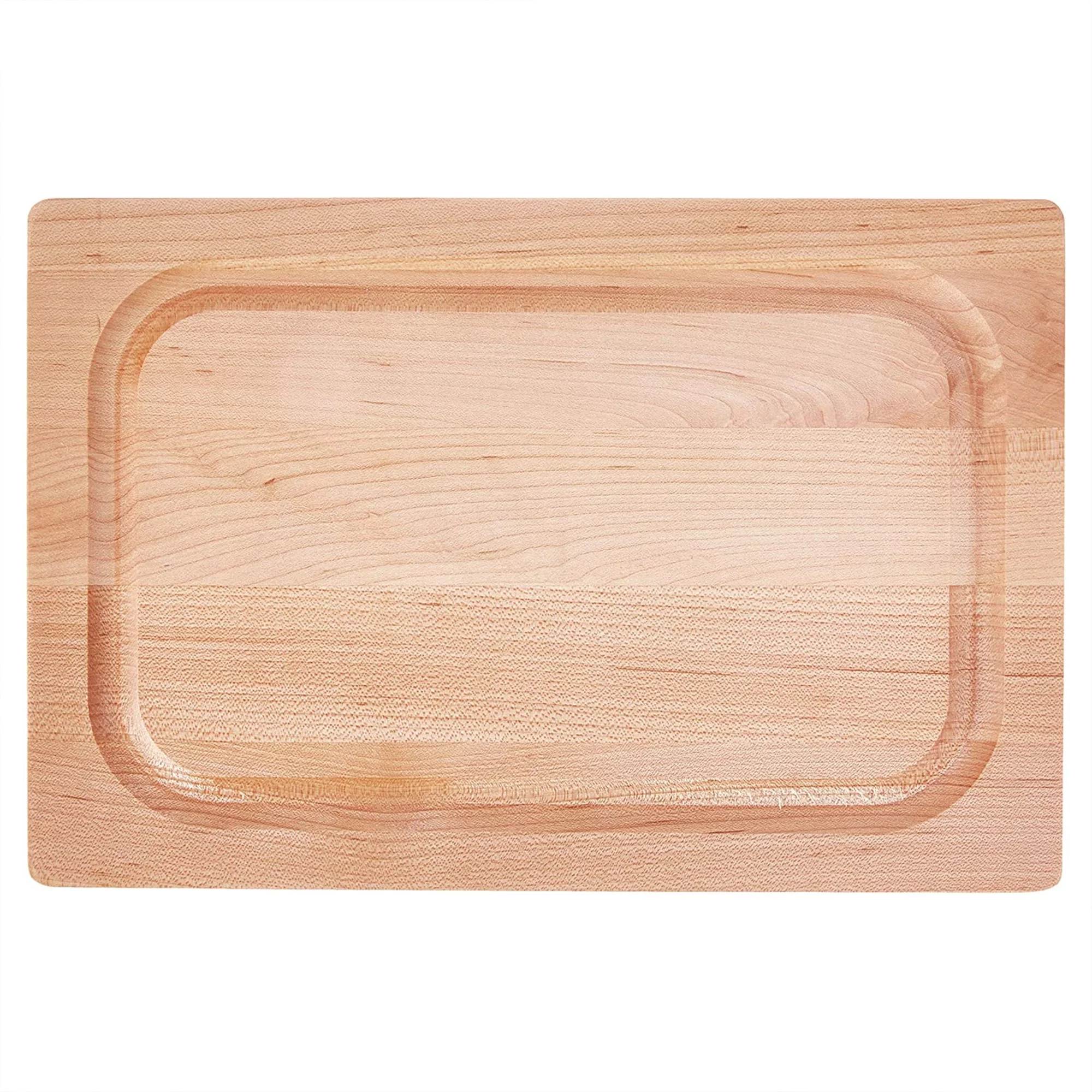 John Boos Chop N Slice Maple Wood Edge Grain Cutting Board, 8