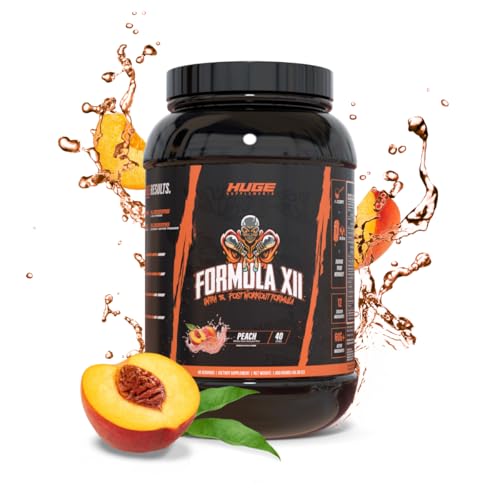 Formula XII Intra Workout Carbs & Post Workout Recovery Powder, Rapidly Absorbed, Boost Exercise Performance, Strength, Endurance & Hydration, 12 Science-Backed Ingredients (Strawberry Watermelon)