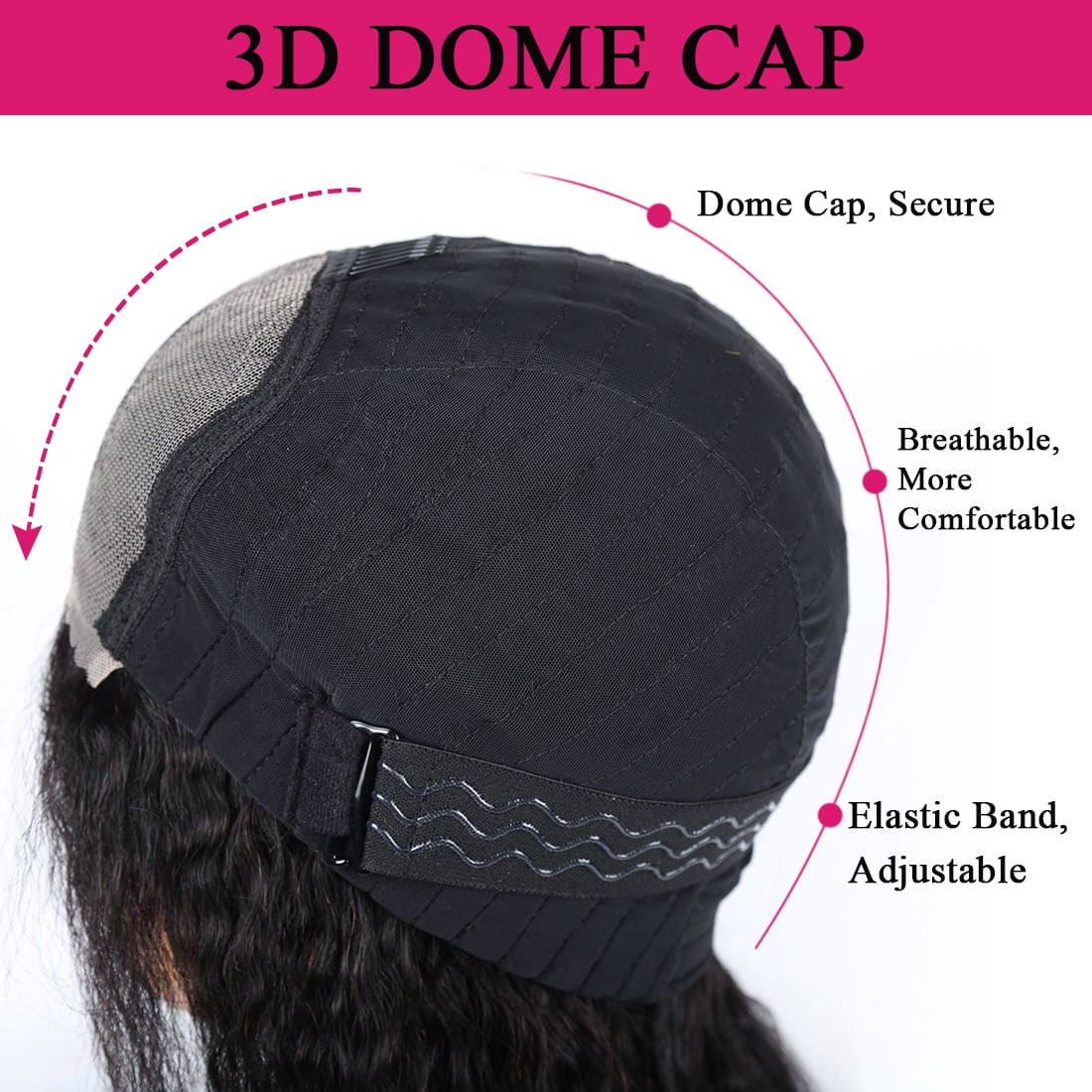 Afrodiva Wear and Go Glueless Wig Human Hair Kinky Straight 4x4 Lace Front Wigs Human Hair for Beginners Pre Plucked Wig for Women Yaki Straight Glueless Wigs 14 inch