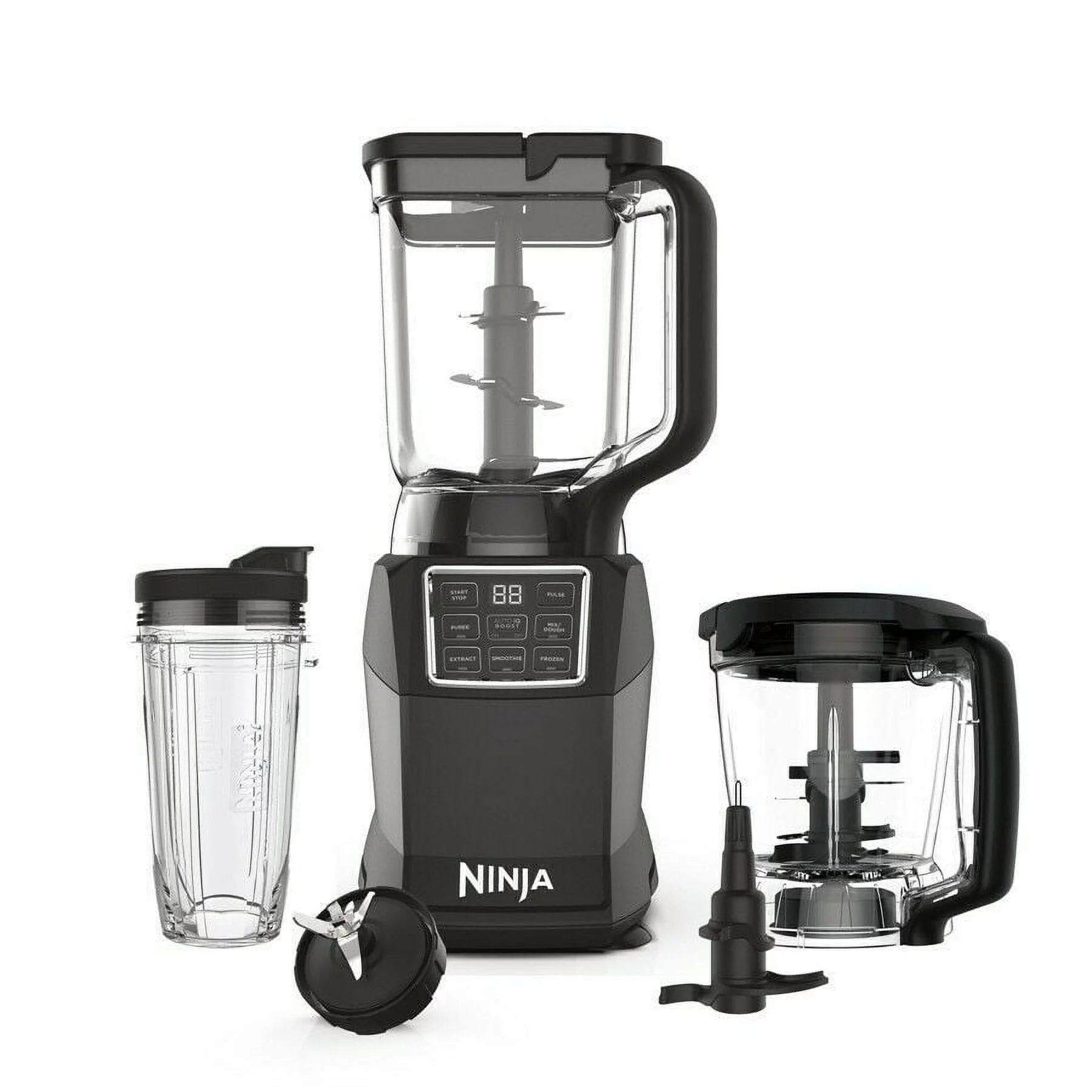 Ninja Kitchen System with Auto IQ Boost and 7-Speed Blender- New (tt)