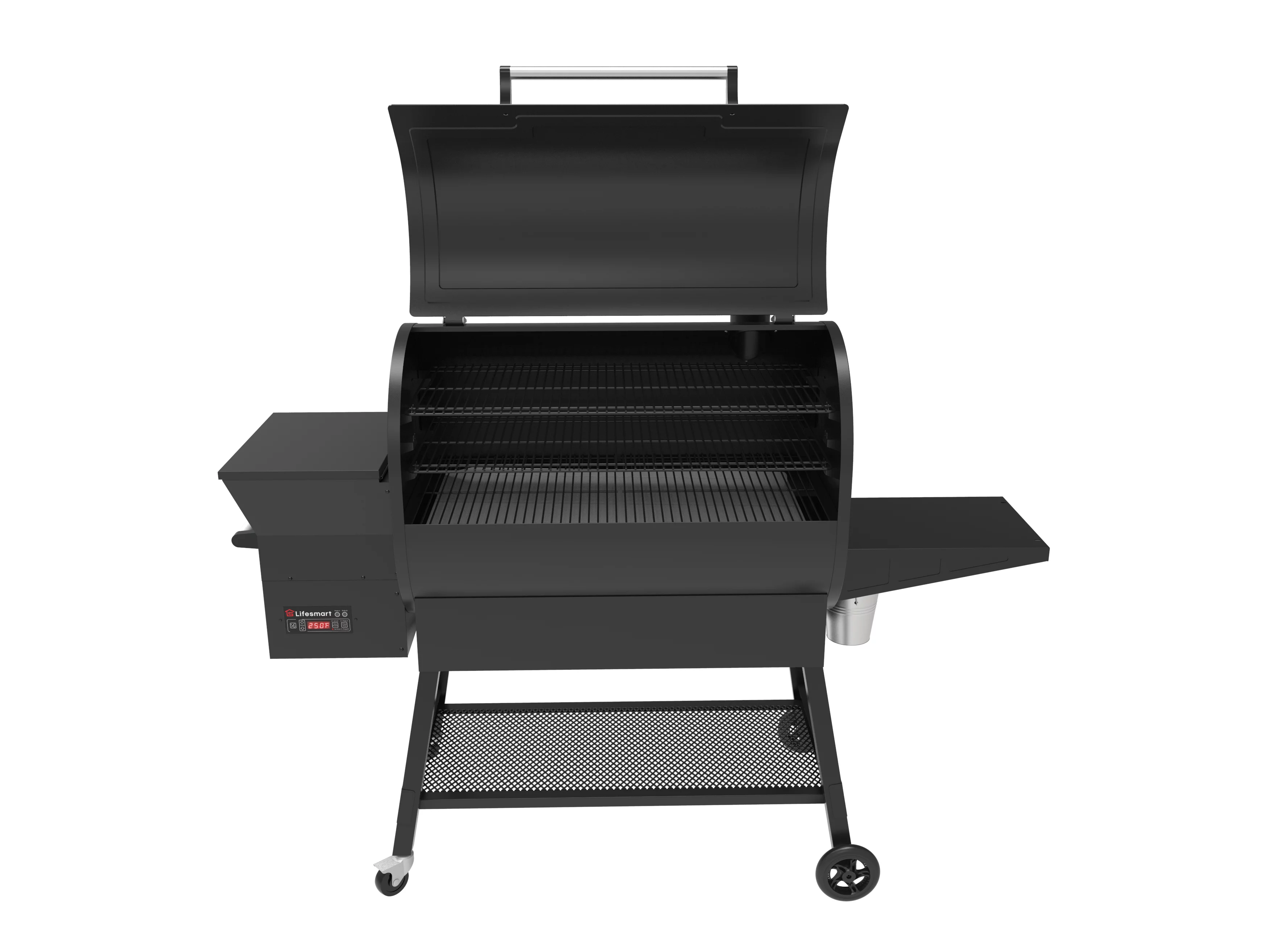 Lifesmart 2000 Square Inch Pellet Grill and Smoker with Dual Meat Probes, Precision Digital Control and 3 Cooking Racks
