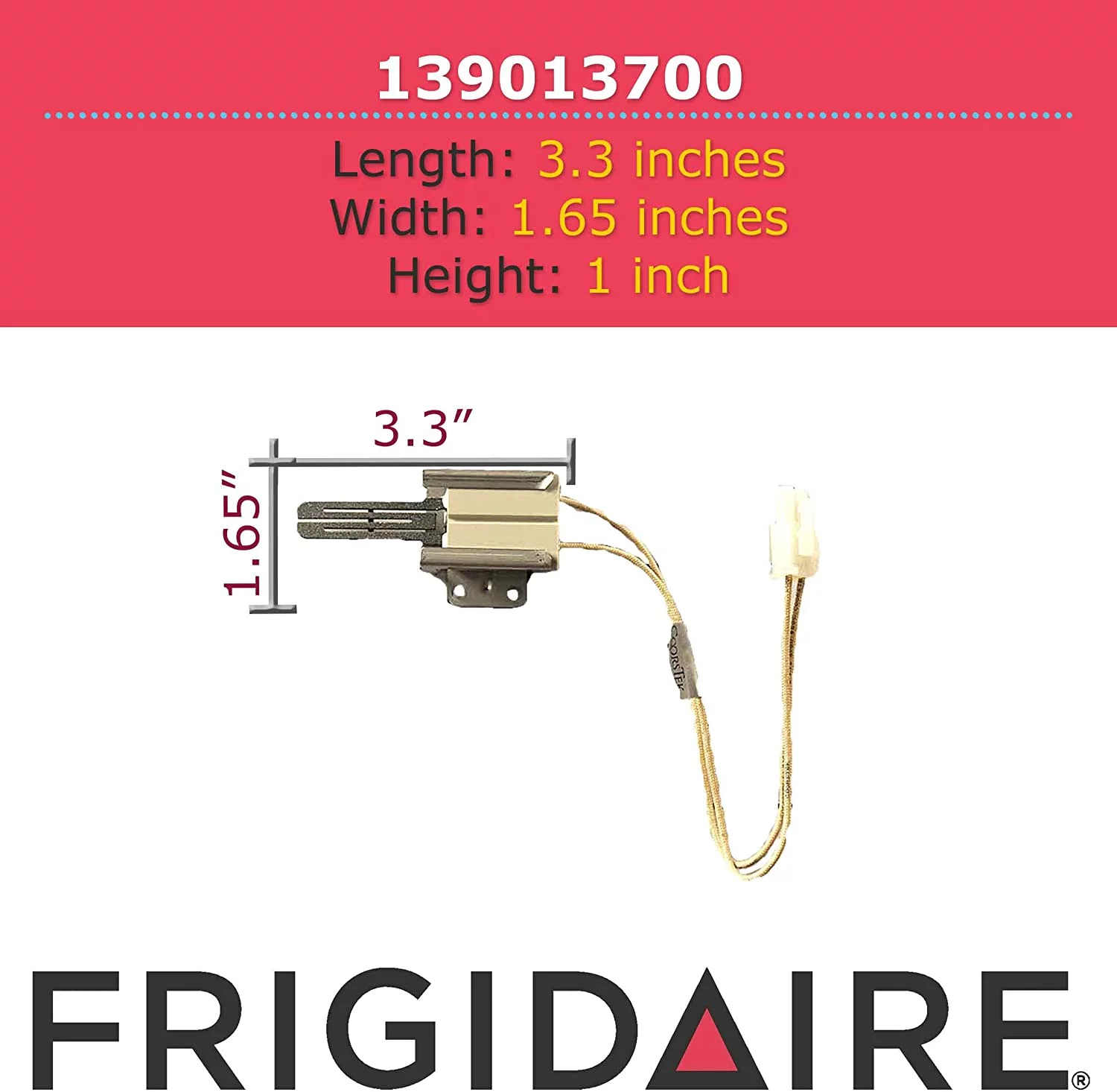 Frigidaire Range/Stove/Oven Igniter 139013700