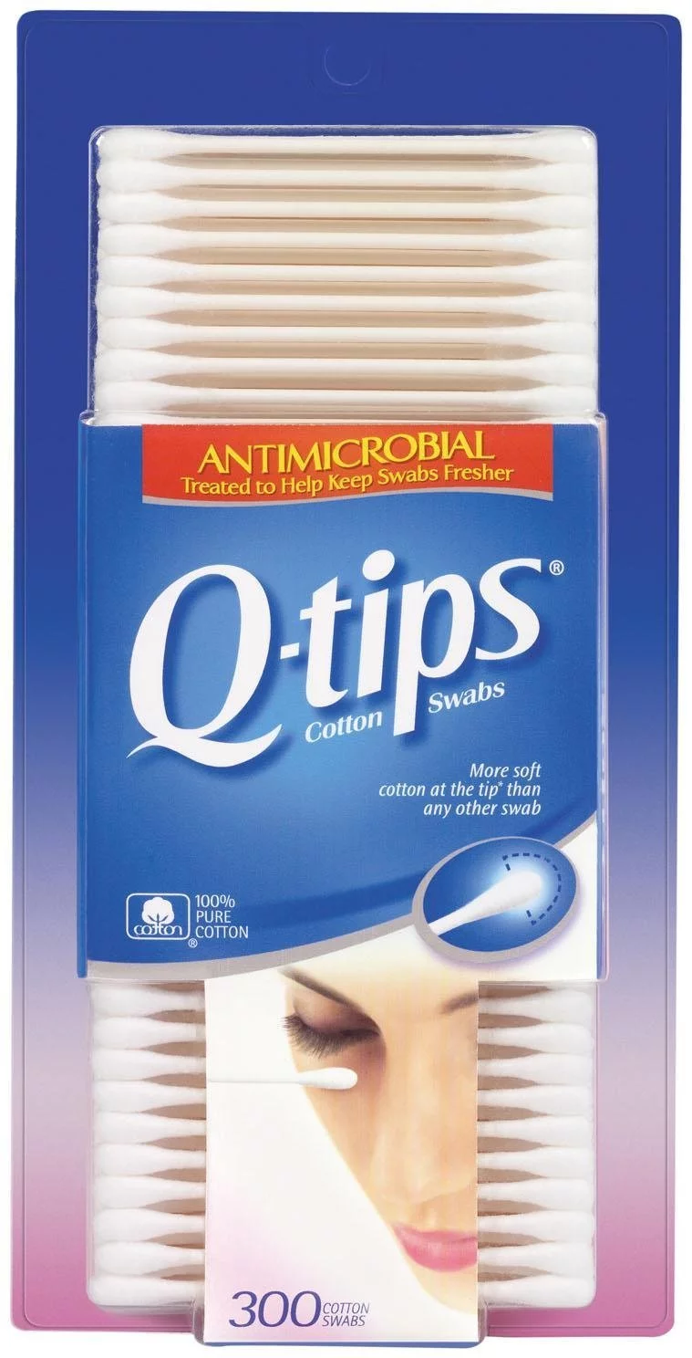 Q-TIPS SWABS ANTIBACTERIAL 300