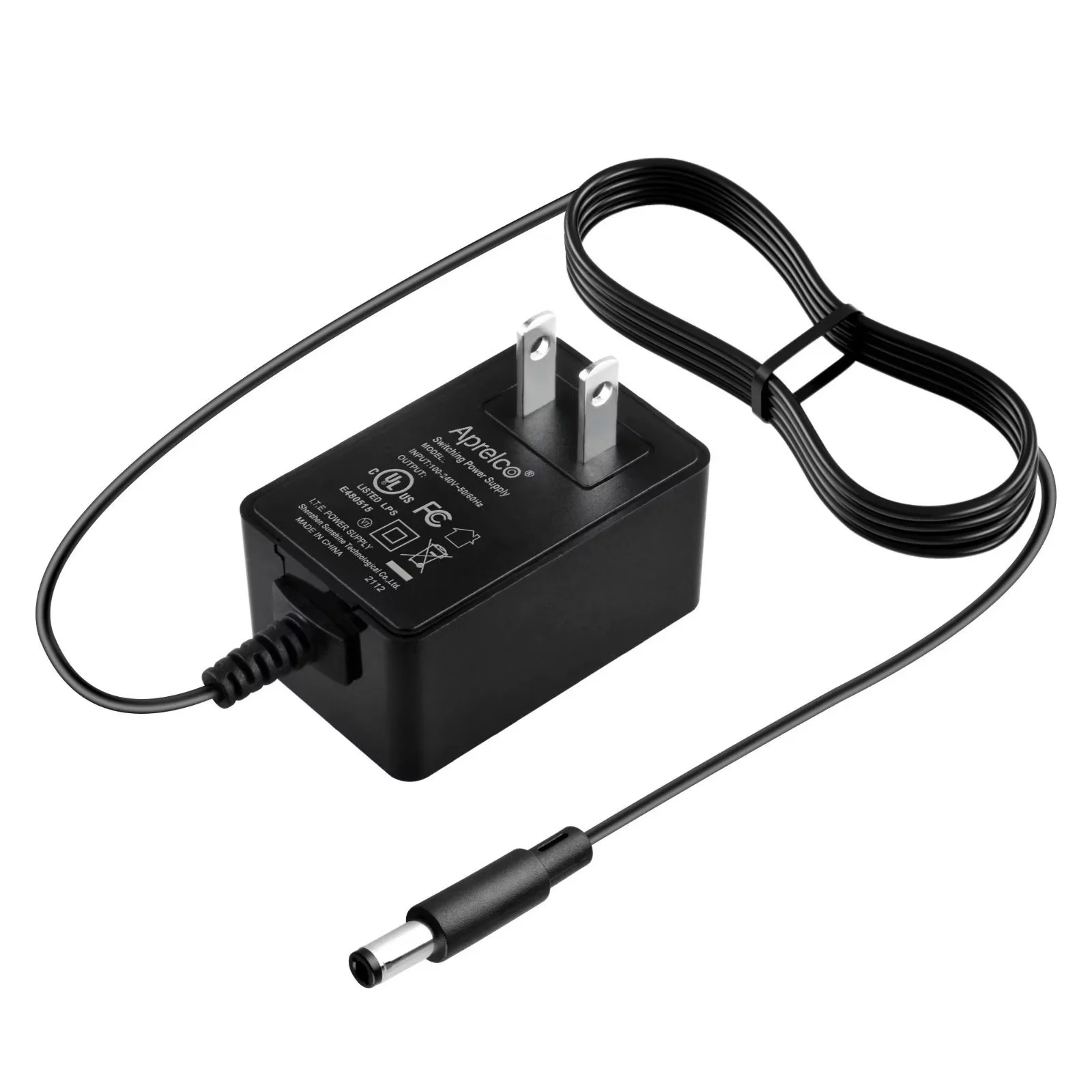 Aprelco UL Listed AC / DC Adapter Compatible with 41-11-800 P/N: MOD-RCA305 EIA 363 0514 S Plug-in Class 2 Power Supply Cord Cable PS Charger Mains PSU