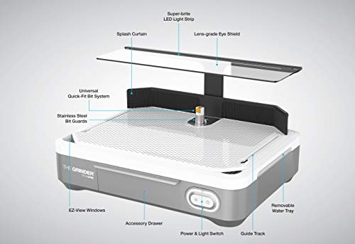 The Grinder 1 by Techniglass - For Grinding Glass Projects