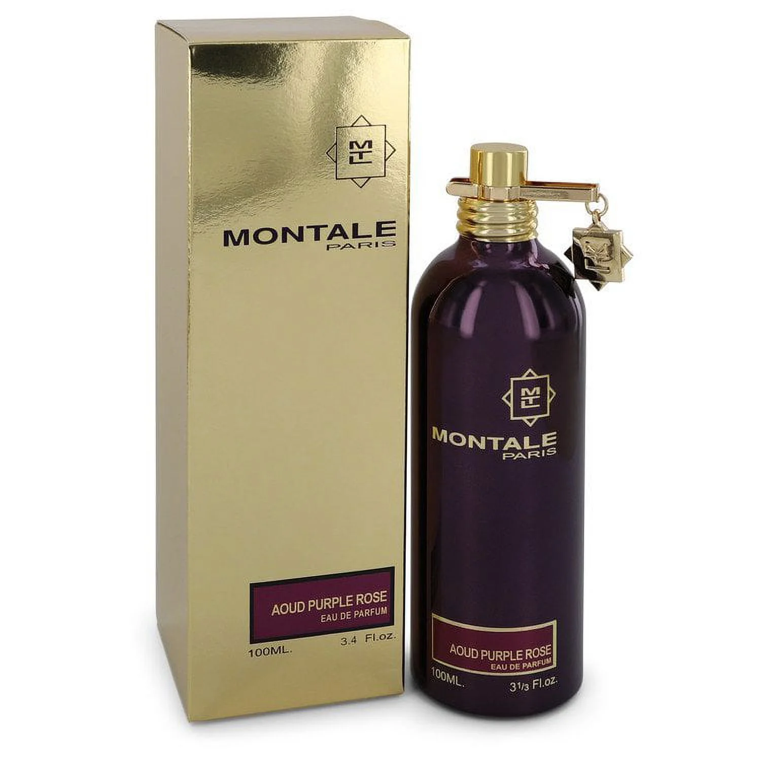 Montale Aoud Purple Rose by Montale Eau De Parfum Spray (Unisex) 3.4 oz For Women
