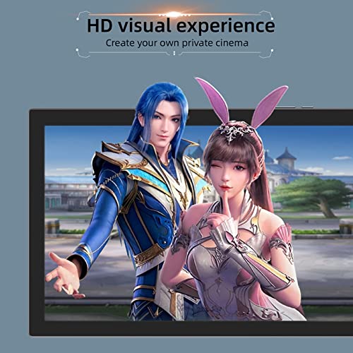 Tablet 2 in 1 Tablets 10 inch Android 14 Tablet Set with Keyboard Case Mouse Stylus Film, 8GB+64GB Tablets 10.1