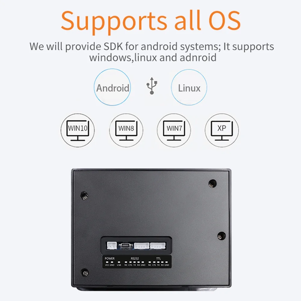 Dadypet Thermal Printer,Thermal Printer With Width 180mm/s Speed Compatible With Windows 180mm/s Speed Auto Commands 72mm Width With Windows Linux Auto Paper Cutter Printer With Ttl+rs232+usb