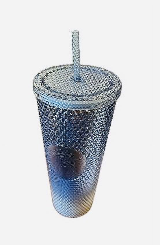 2023 Starbuck Winter Blue Silver Gradient Ombre Icicle Tumbler Venti 24oz