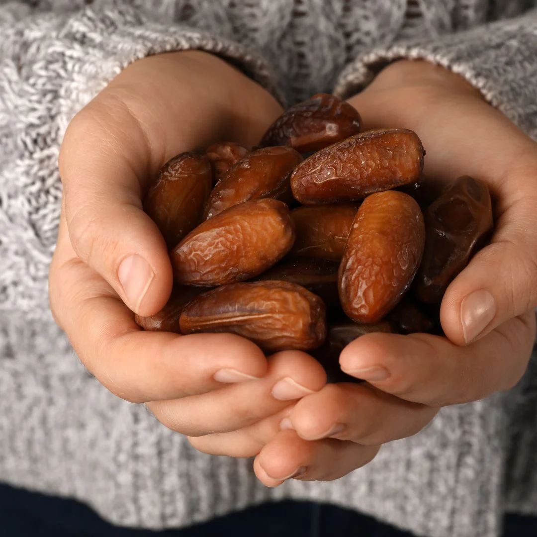 Dried Fruit Dates, Whole Deglet, 5 lbs Bulk Bag, Healthy, No Added Sugar, Non GMO/Kosher/Vegan