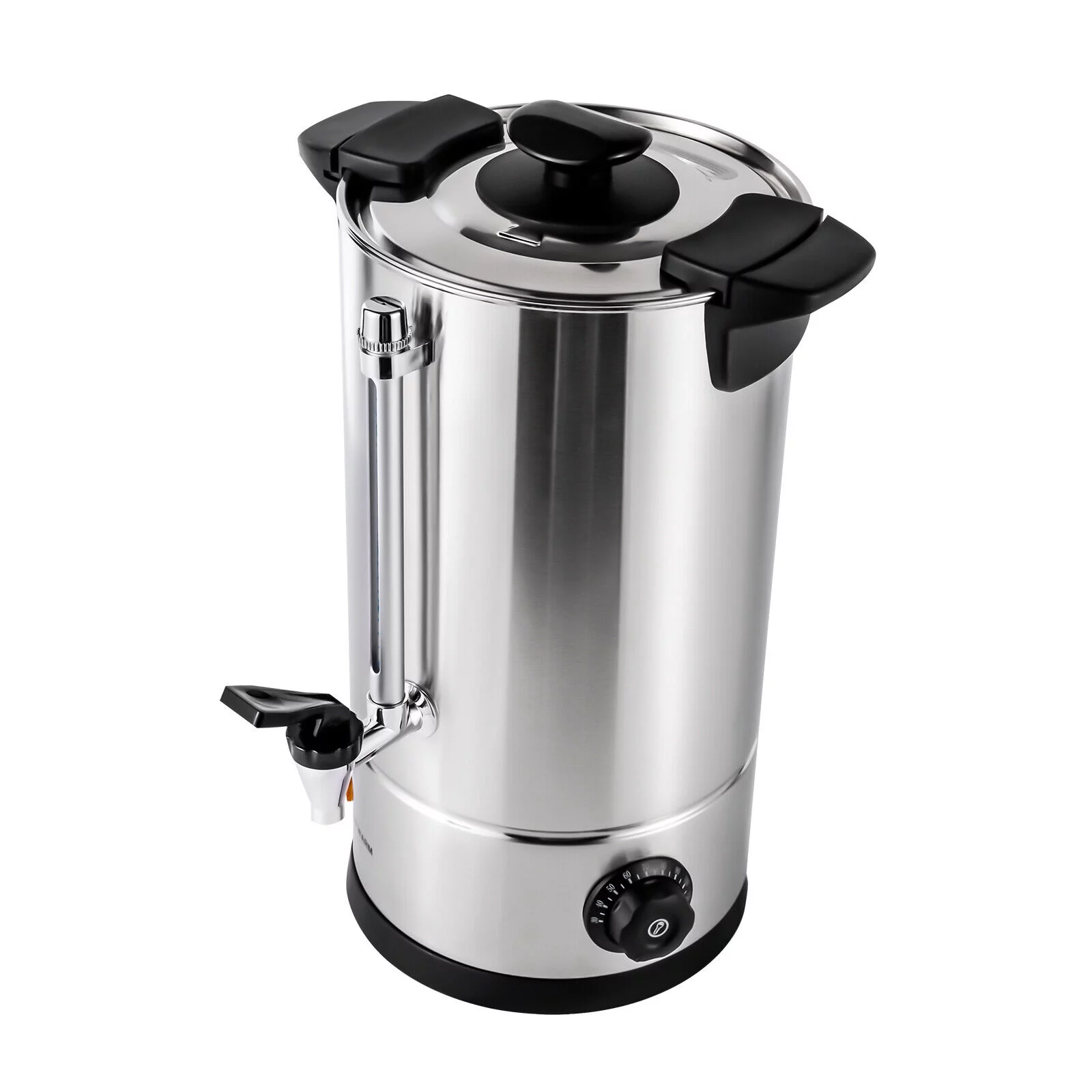 10L/2.64gal Stainless Steel Tea Urn Electric Catering Hot Water Boiler Coffee