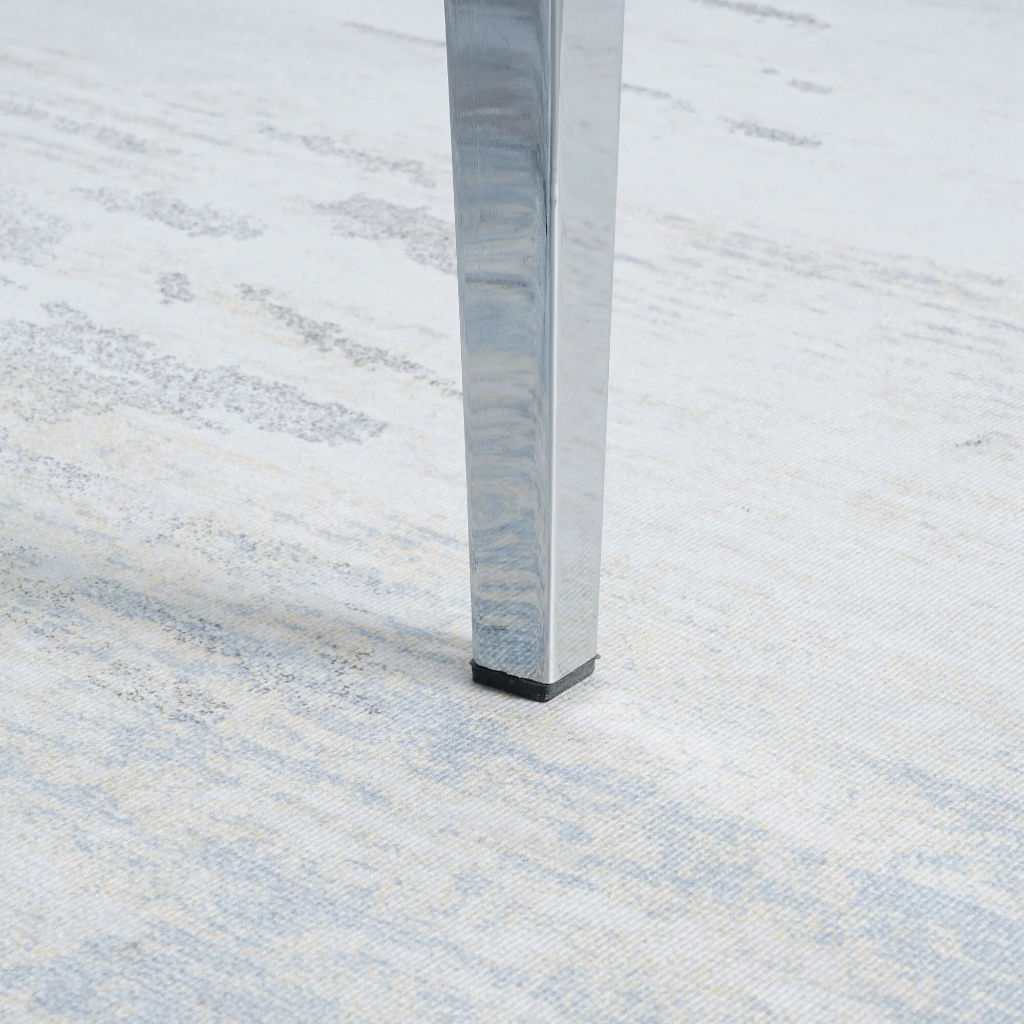 2pcs Modern Luxury Velvet Upholstered Dining Chairs Blue