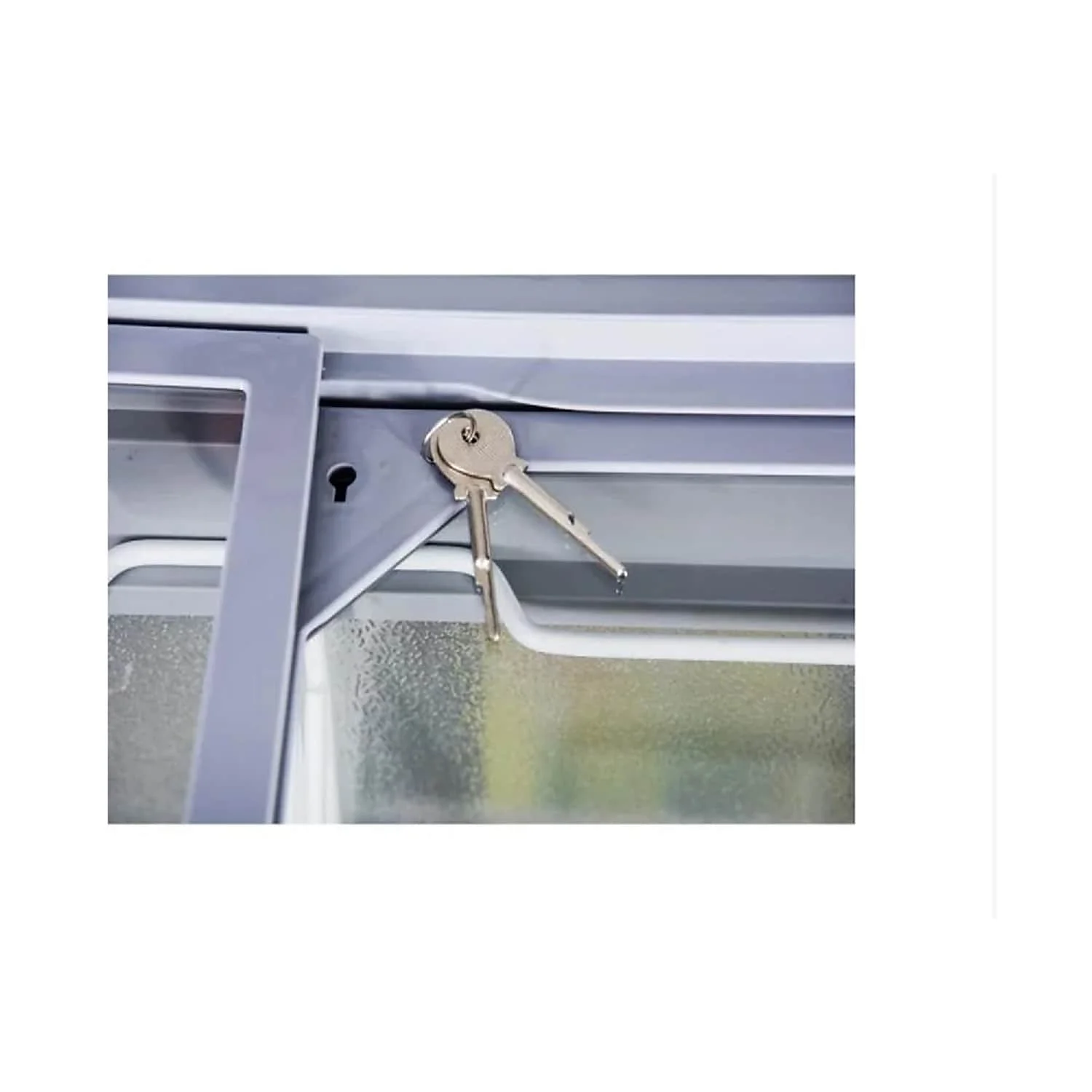 Premium Levella 9.5 cu. ft. Curved Glass Top Chest Freezer White (PFR1090G) PFR950G