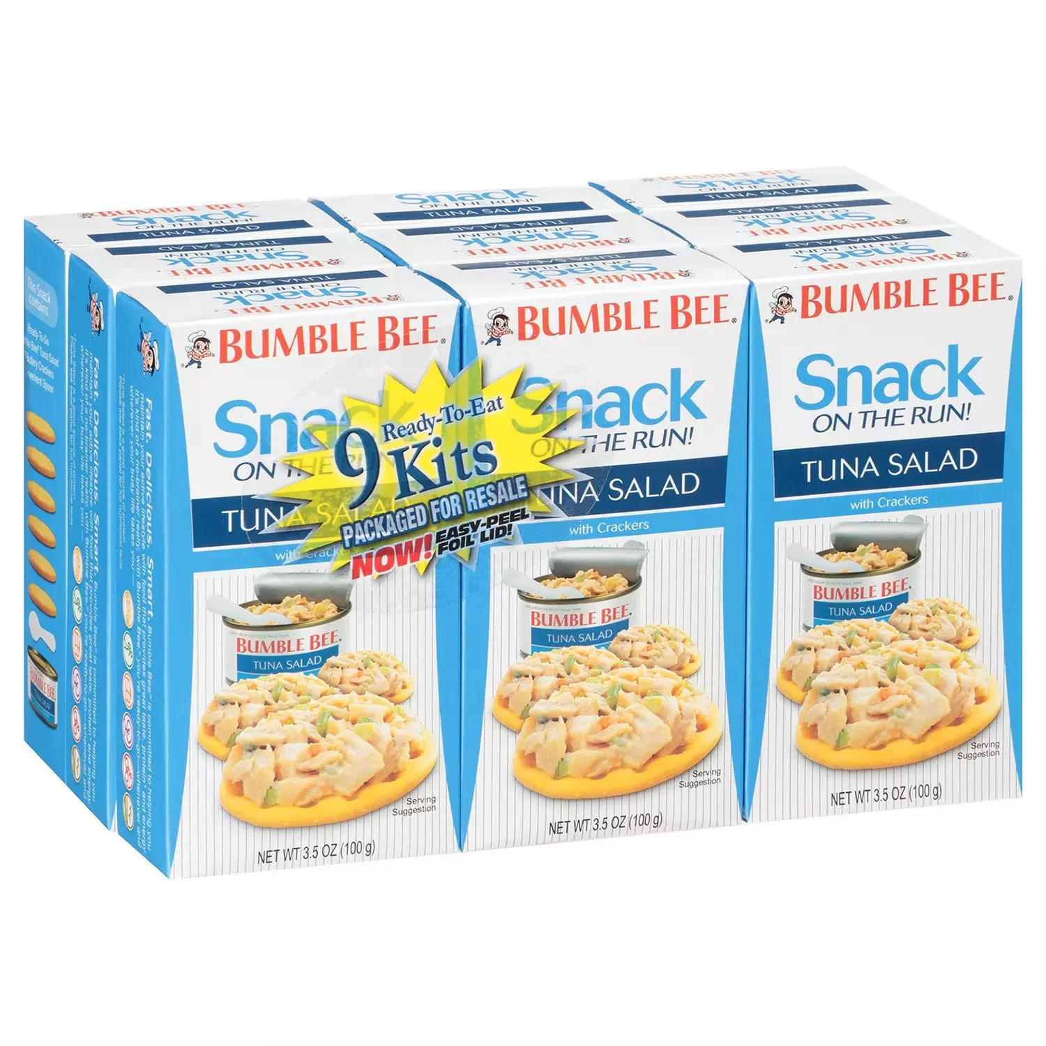 Bumble Bee Tuna Salad Snack on the Run, 9 pk./3.5 oz.