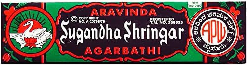 Sugandha Shringar - Traditional Packaging - Large Box - Sold In A Set Of 4 Boxes