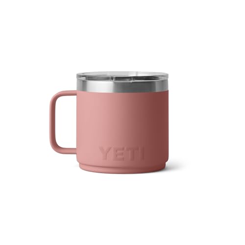 YETI Rambler 14 oz Stackable Mug, Vacuum Insulated, Stainless Steel with MagSlider Lid