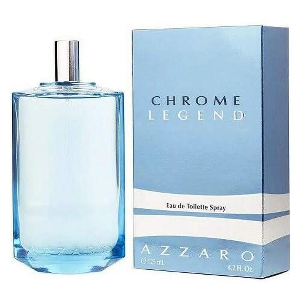 Azzaro Chrome Legend Eau De Toilette Spray 4.2 Oz Pack Of 4