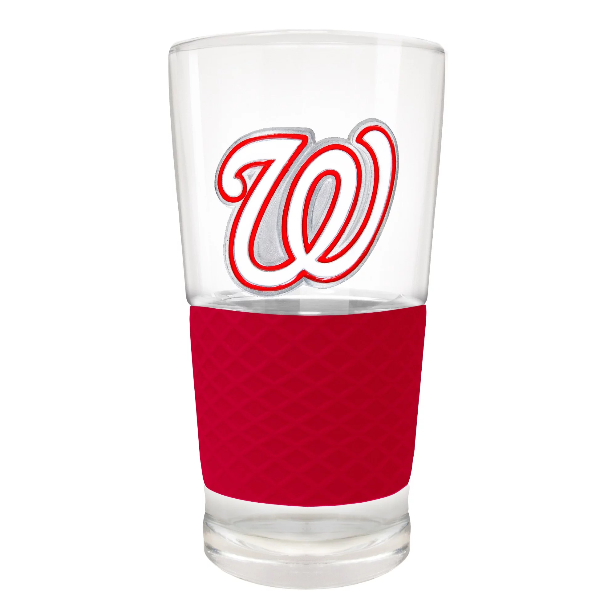 Washington Nationals 22oz. Pilsner Glass with Silicone Grip