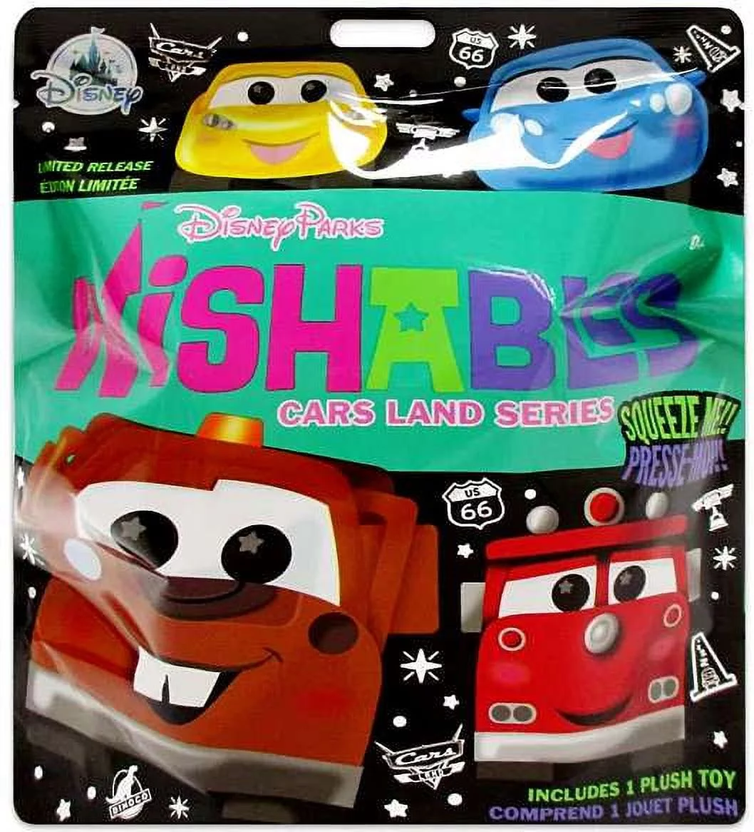 Disney Wishables Cars Land Series Micro Plush Mystery Pack (1 RANDOM Figure)