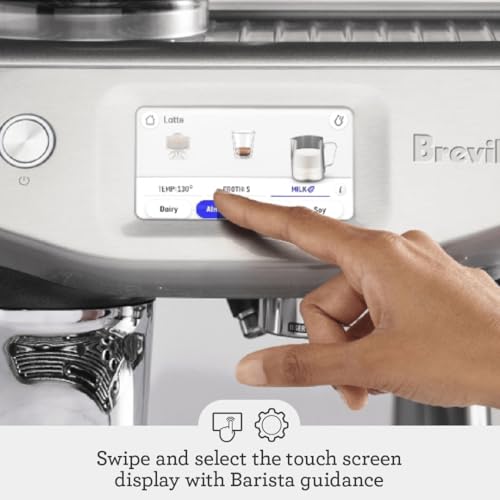 Breville Barista Touch Impress Espresso Machine BES881BSS, Brushed Stainless Steel